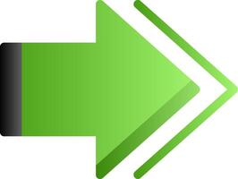 Next Flat Gradient vector