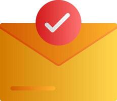 Checkmark Flat Gradient vector
