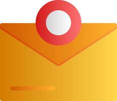 Notification Dot Flat Gradient vector