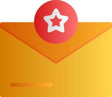 Star Flat Gradient vector