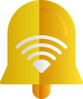 Wi-Fi Signal Flat Gradient vector