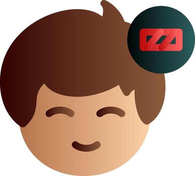 cargando hilandero plano degradado vector