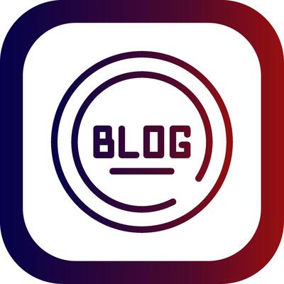 Blog Line Gradient Round Corner