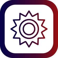 Settings Line Gradient Round Corner vector