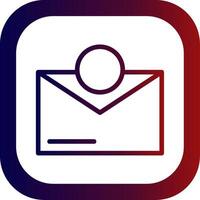 Notification Dot Line Gradient Round Corner vector