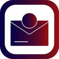 Notification Dot Glyph Gradient Round Corner vector