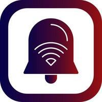 Wi-Fi Signal Glyph Gradient Round Corner vector