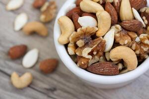 Bowl of Mixed Nuts photo