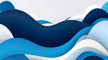 Dive into a sleek navy blue corporate background, blending modern art with a touch of cartoonish textures for a unique design. video