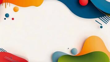 Dive into a sleek, modern white abstract background, perfect for adding a touch of elegance to your project design. video