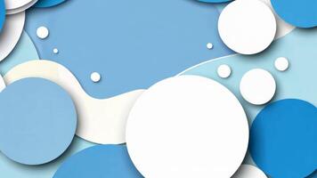 A vibrant blue background with a sleek, modern design that features playful textures, perfect for digital art. video