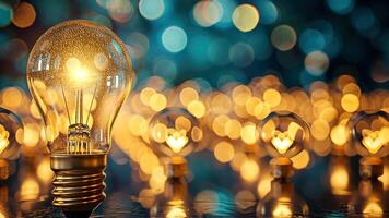 erkunden das großartig Idee Konzept, Funken Innovation und Inspiration im jeder verfolgen. ai generiert. video
