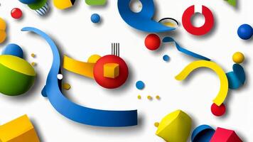 Explore a vibrant abstract line pattern, blending modern design with playful cartoon textures for a unique visual experience. video