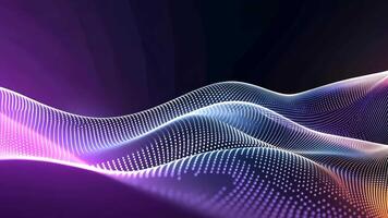 A sleek, dark background featuring elegant lines and dots, perfect for hightech designs and modern art showcases. video
