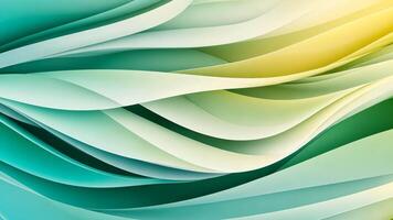 Soft green gradient background with smooth lines, creating a calming and modern look perfect for various designs. video