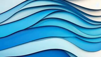 A vibrant abstract gradient background featuring smooth blue curves and playful textures, perfect for modern designs. video