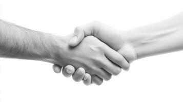 Handshake Representing Mutual Agreement photo