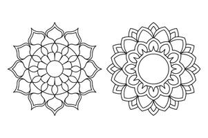 Intricate Mandala Patterns A Fusion of Tattoo Art and Islamic Design vector