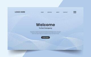 Modern technology abstract creative dynamin gradient wave line banner background for website landing page, hero banner design, webpage header vector