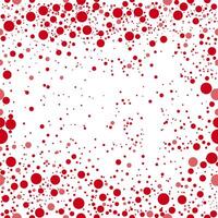 seamless pattern with red dots vector