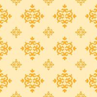 Historical Classic floral pattern background design vector