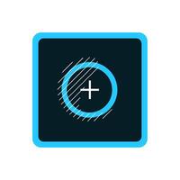 Adobe Photoshop Fix mobile application icon vector