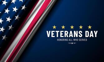 Happy Veterans Day United States of America 89 background illustration vector