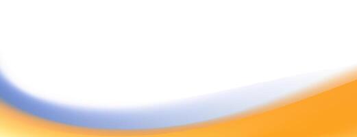 Minimalistic and elegant abstract banner with a subtle flowing blue wave design. vector