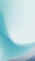 Refreshing and dynamic, this abstract background features a flowing wave design in shades of teal. vector