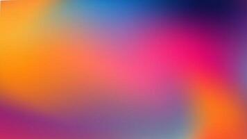 Bold and energetic gradient background with a blend of orange, pink, and purple. Ideal for party themes. vector