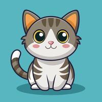 Cute Cat Character vector