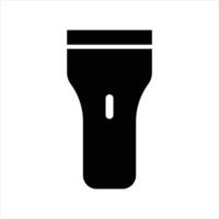 Flashlight icon, Flashlight symbol vector