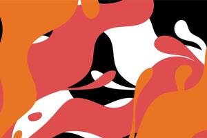 abstract fluidity background design vector