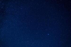 Stars on background of night starry sky at night. Astrophotography of the cosmos, galaxies, constellations with stars and nebulae photo