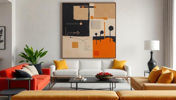 Modern Living Room Interior Design photo