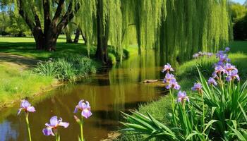 Serene Riverside Bloom photo