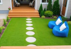 Modern Backyard Oasis photo