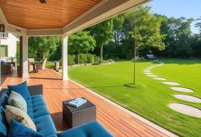 Luxurious Outdoor Living Space photo