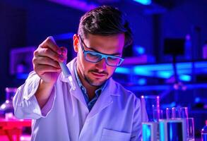 Innovative Research in a Modern Laboratory photo