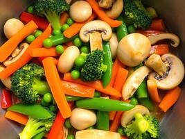 Fresh Stir-Fry Vegetables photo