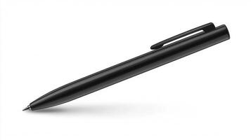 A mock-up features a black ballpoint pen photo