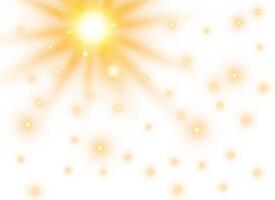 Christmas abstract pattern with shimmering stars and dust vector
