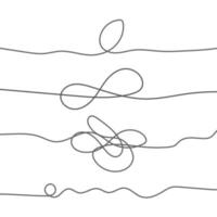 Random line art for dynamic and expressive designs vector
