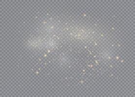Christmas abstract pattern with light glow and magic stars vector