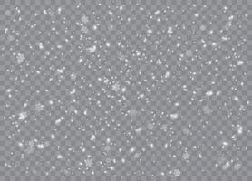 Christmas and New Year snowflakes for festive patterns vector