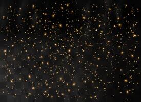 Shining stars with light explosions and glittering particles vector
