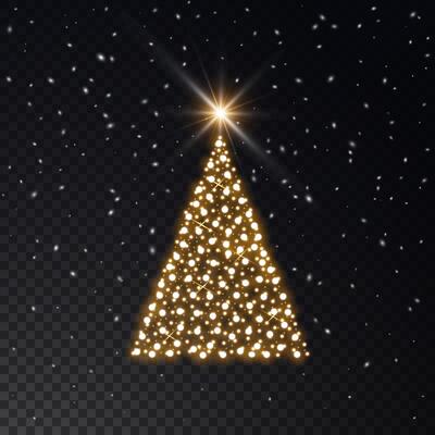 Christmas string lights for festive holiday designs