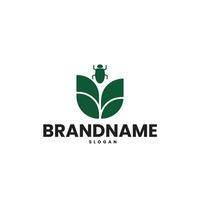 nature logo design template vector