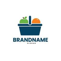 Modern e commerce logo design vector
