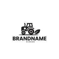 Tractor logo design vector